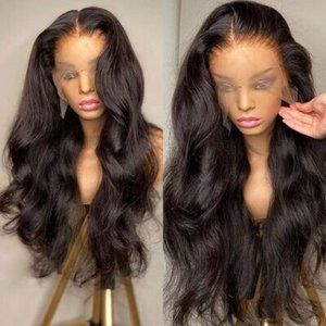 Body Wave Lace Front Wig 30 Inch Human Hair